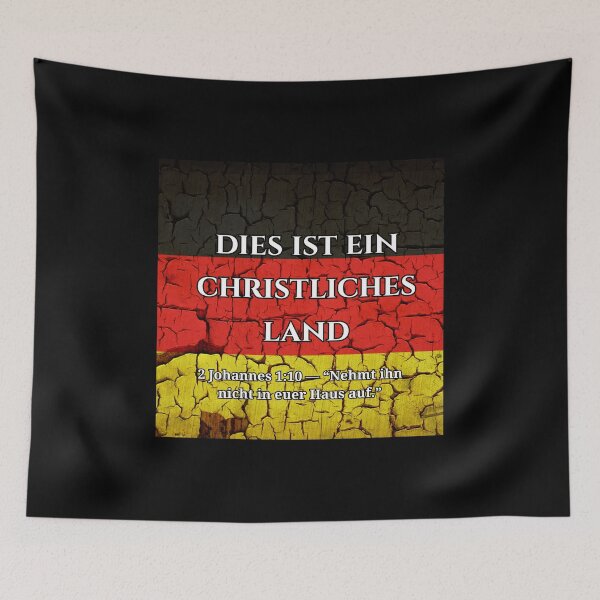 Item preview, DIES IST EIN CHRISTLICHES LAND  designed and sold by TheHopeClinic.