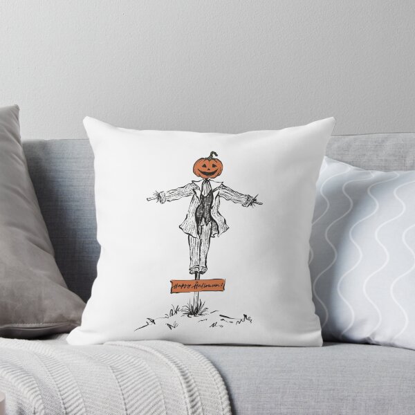 Item preview, Pumpkin Head Scarecrow Halloween designed and sold by derbisheva.