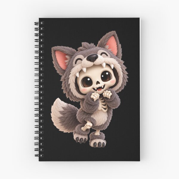 Item preview, Cute Werewolf Skeleton designed and sold by litleelseart.