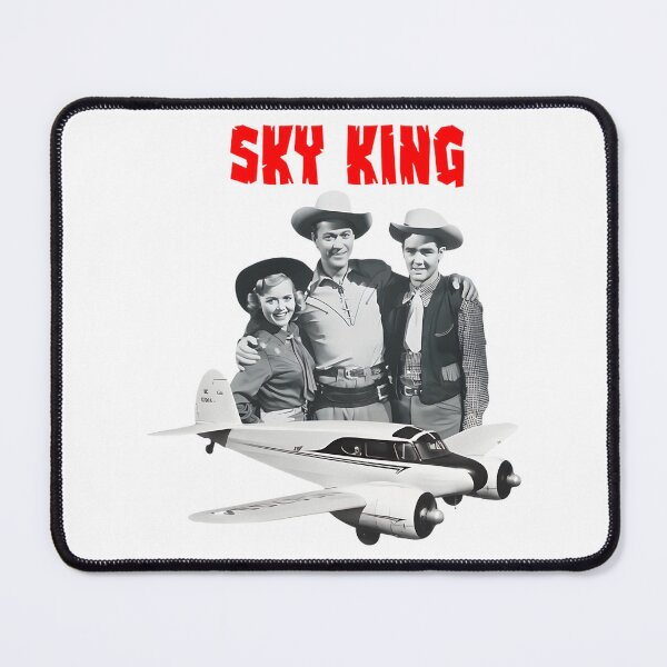 Item preview, Sky King Vintage Airplane Design Inspired by Classic Aviation TV Show designed and sold by FlixDesigns.