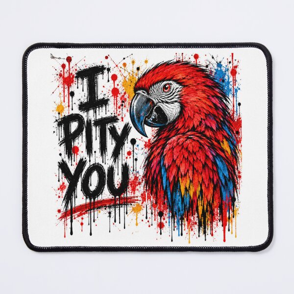 Item preview, Colorful Macaw Parrot – Vibrant Tropical Bird Splash Art designed and sold by SidneiSampaioStudio.