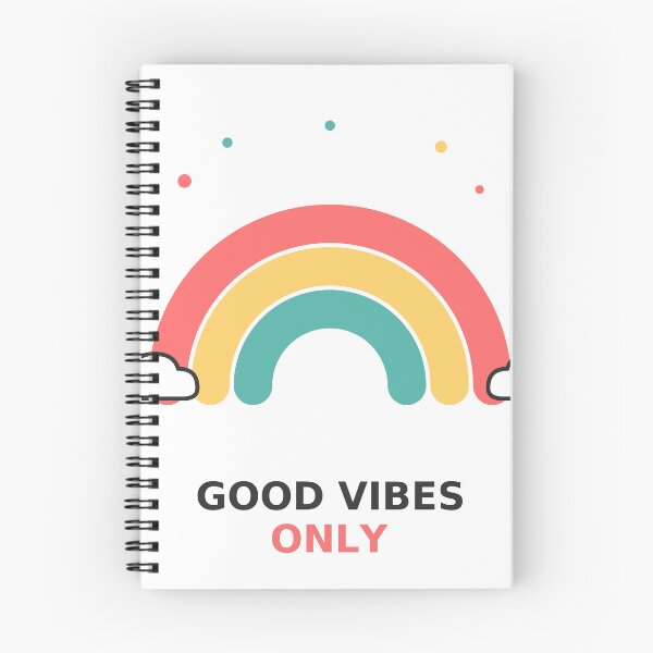 Item preview, Good Vibes Only Rainbow Design designed and sold by Kaivoni.