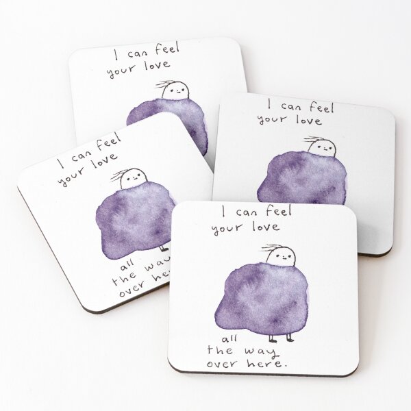 Item preview, I can feel your love all the way over here ? designed and sold by Ani Castillo.