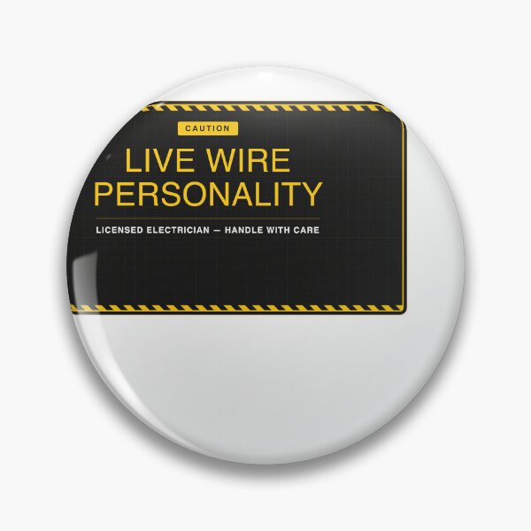 Item preview, Live Wire Personality Electrician designed and sold by SlowMadeShelf.