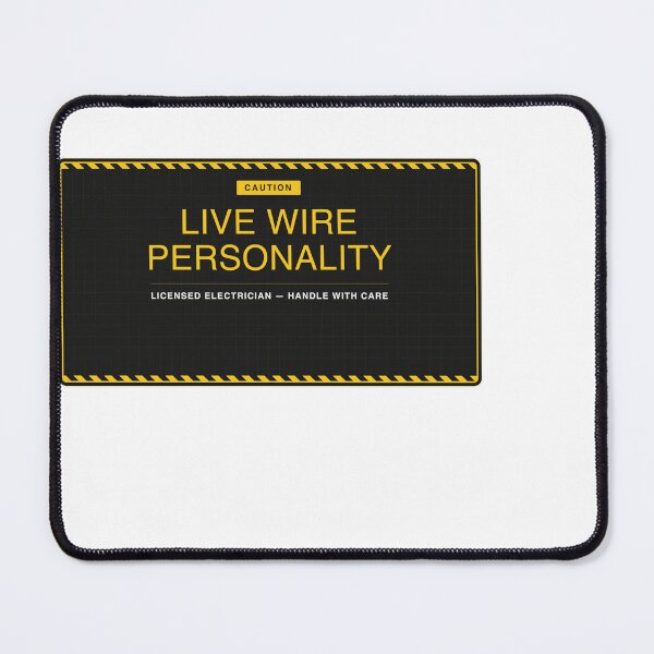 Item preview, Live Wire Personality Electrician designed and sold by SlowMadeShelf.