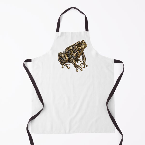 Item preview, Mechanical Frog Steampunk Brass Gear Illustration designed and sold by Artmares.