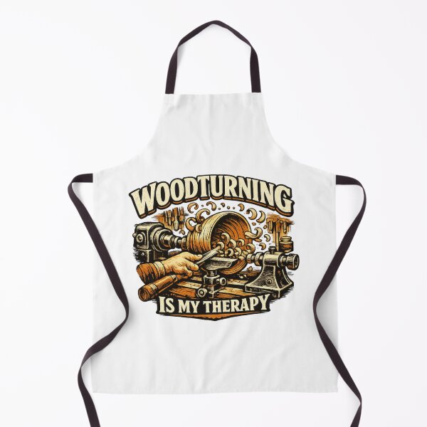 Item preview, Woodturning Is My Therapy Woodworker Gift designed and sold by AleksKos.