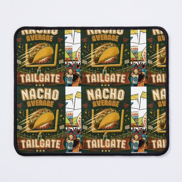 Item preview, Nacho Average Tailgate Funny Football Taco Tee designed and sold by ZestlyStore94.