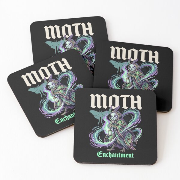 Item preview,  Luna Moth Witch Mystical Insect Cottagecore Gothic Art designed and sold by Ada’s Mystic Atelier .