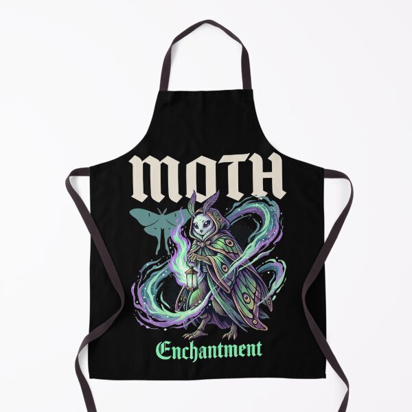 Item preview,  Luna Moth Witch Mystical Insect Cottagecore Gothic Art designed and sold by Ada’s Mystic Atelier .