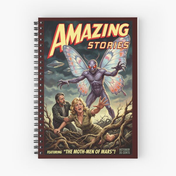 Item preview, Amazing Stories • The Moth-Men of Mars designed and sold by graficsfx.