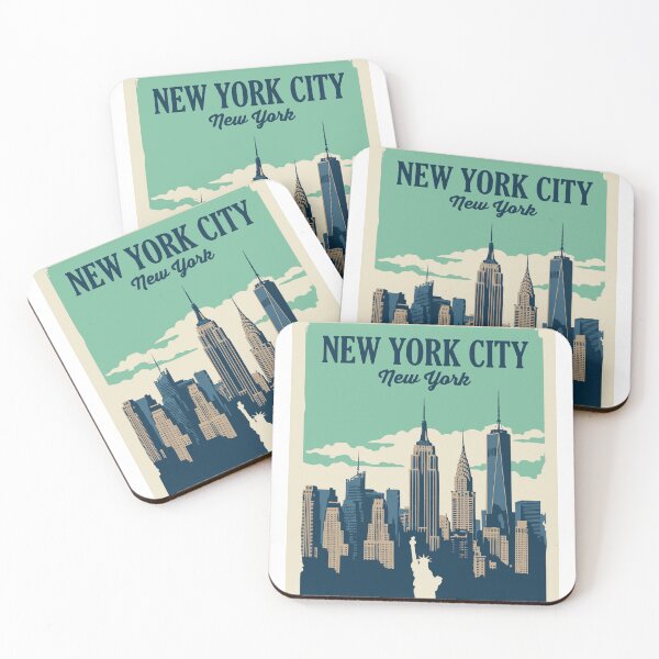 Item preview, Vintage Retro New York City Skyline designed and sold by Travelpeak.