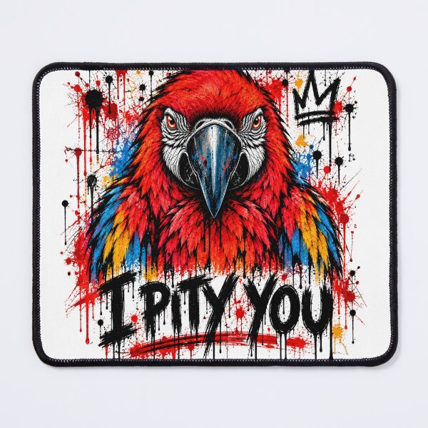 Item preview, Colorful Macaw Parrot – Vibrant Tropical Bird Splash Art designed and sold by SidneiSampaioStudio.