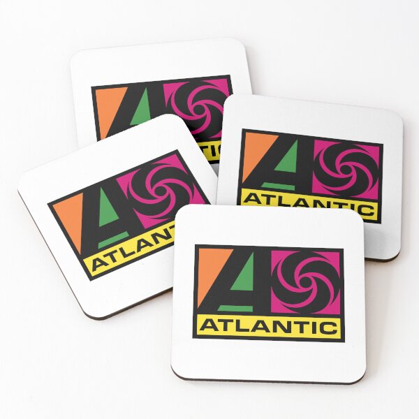 Item preview, Atlantic Records Retro Colorful Block Logo designed and sold by chaartis.