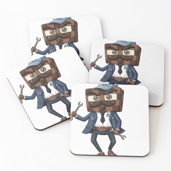 Item preview, box head designed and sold by StrangeSquadCo.