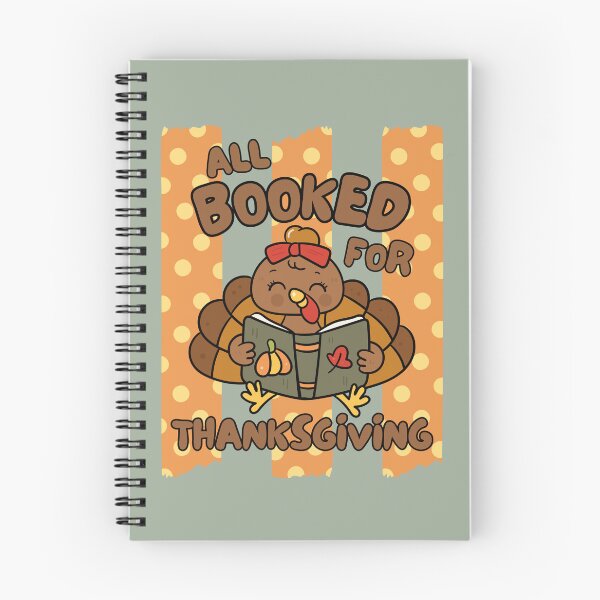 Item preview, All Booked for Thanksgiving Day Cute Turkey Reading Book Club Love Books and Fall Bookish designed and sold by Forevermore.