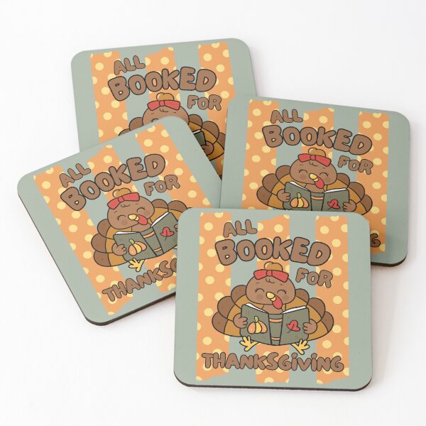 Item preview, All Booked for Thanksgiving Day Cute Turkey Reading Book Club Love Books and Fall Bookish designed and sold by Forevermore.