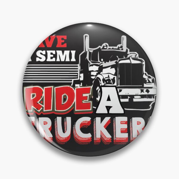 Item preview, Save a Semi Truck Driver Ride with a Trucker Design designed and sold by eliasmaroki.