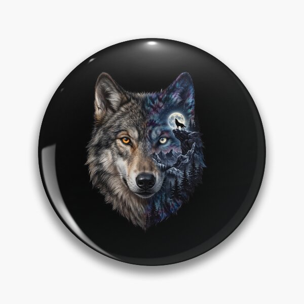 Item preview, Wolf Day And Night designed and sold by TeeARTHY.
