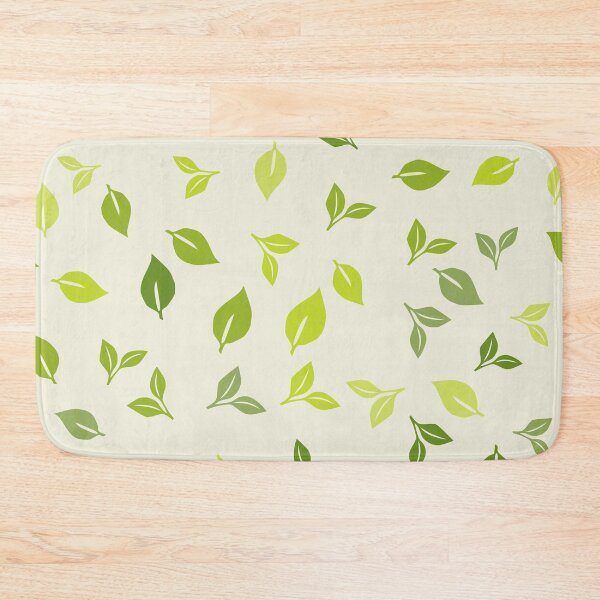 Item preview, Green Rhythm – Scattered Leaves designed and sold by TexSta.