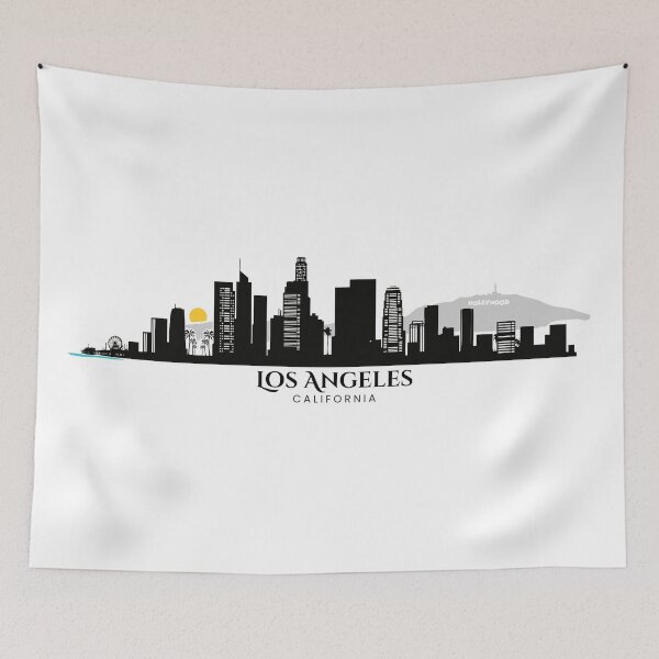 Item preview, Famous cities in the USA skyline designed and sold by ImaginArt+.