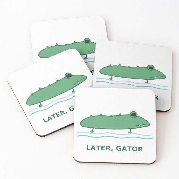 Item preview, Later Gator Funny Alligator Pun designed and sold by Kaivoni.