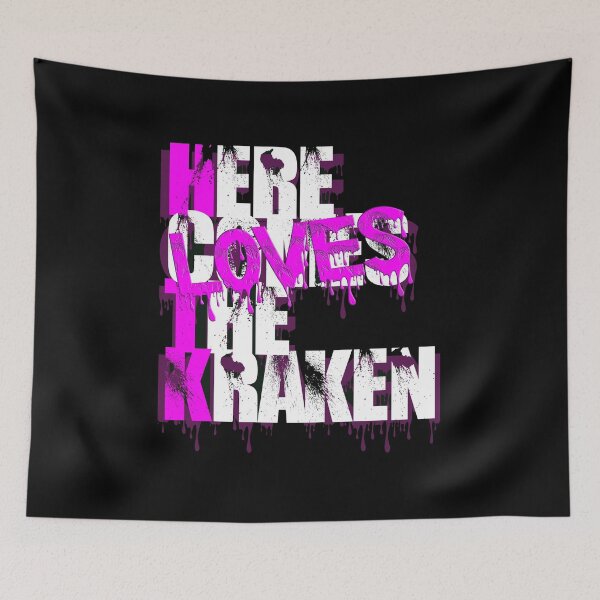 Item preview, HERE COMES THE KRAKEN BAND designed and sold by Racerapex.