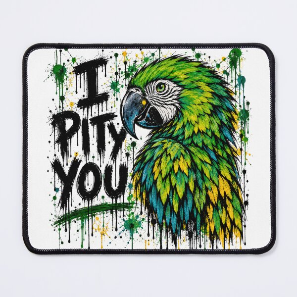 Item preview, Colorful Macaw Parrot – Vibrant Tropical Bird Splash Art designed and sold by SidneiSampaioStudio.
