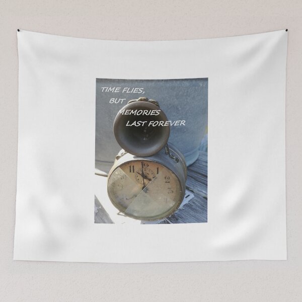Item preview, Old clock - Time flies but memories last forever designed and sold by Hilbert72.