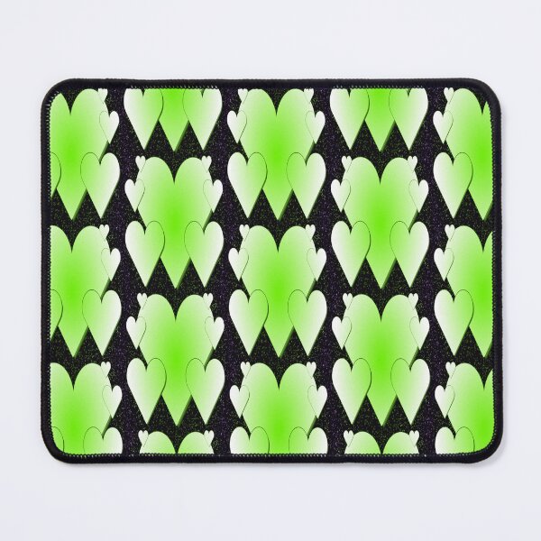 Item preview, Green Hearts Abstract Art designed and sold by born30.