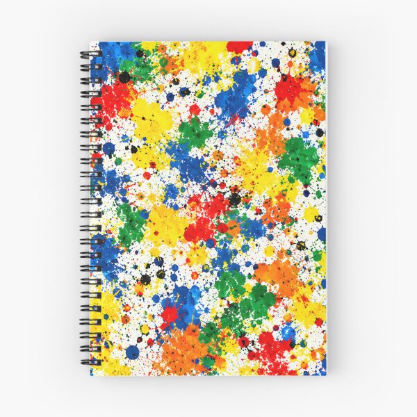 Item preview, Primary Splatter Action Abstract Art designed and sold by THE SPLATTERED HAUS BY SAGE BANKS.