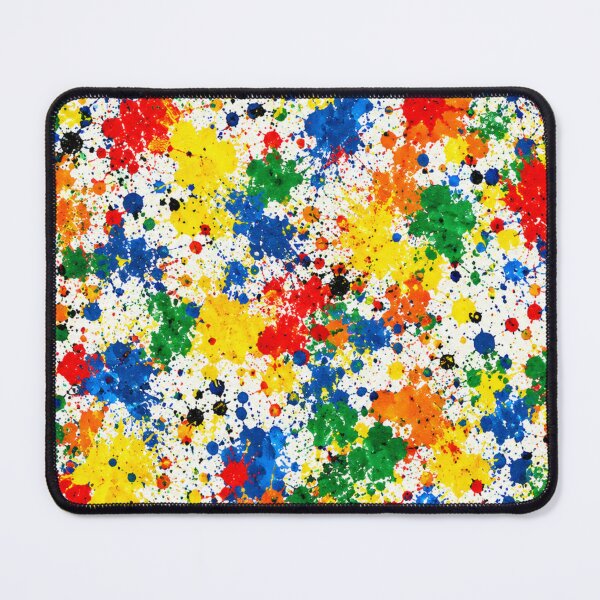 Item preview, Primary Splatter Action Abstract Art designed and sold by THE SPLATTERED HAUS BY SAGE BANKS.