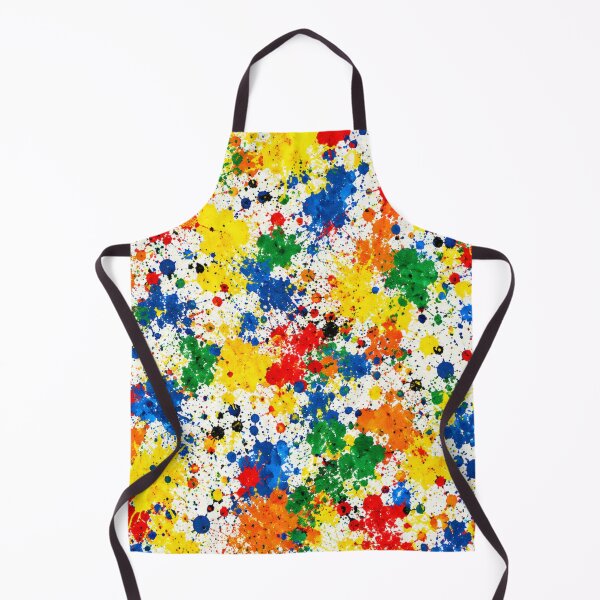 Item preview, Primary Splatter Action Abstract Art designed and sold by THE SPLATTERED HAUS BY SAGE BANKS.