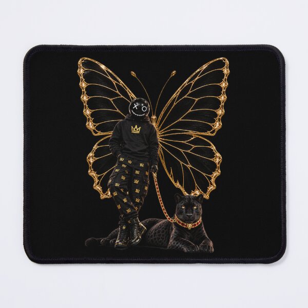 Item preview, BuBu La Street – Black Panther Gothic Butterfly designed and sold by PLUSHIWORLDtm.