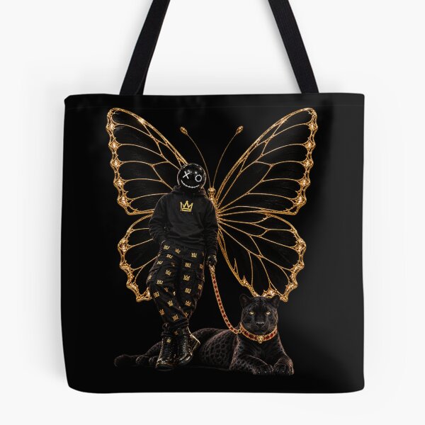 Item preview, BuBu La Street – Black Panther Gothic Butterfly designed and sold by PLUSHIWORLDtm.