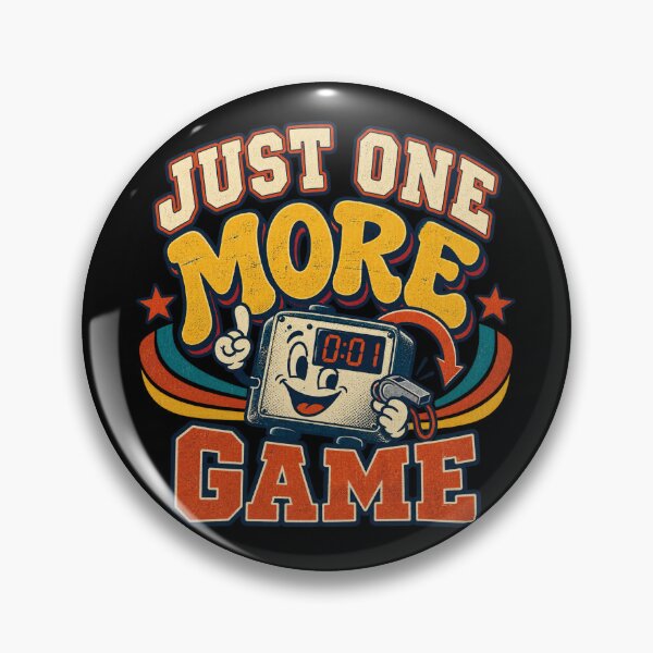 Item preview, One More Game Retro Sports designed and sold by Side Quest Co..