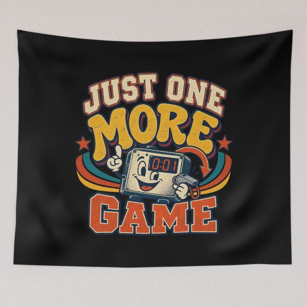 Item preview, One More Game Retro Sports designed and sold by Side Quest Co..