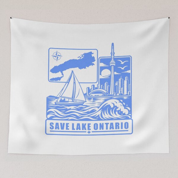 Item preview, Save Lake Ontario designed and sold by PixelPetalsGLs.
