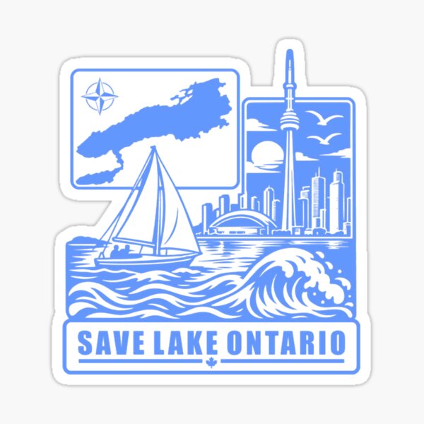 Item preview, Save Lake Ontario designed and sold by PixelPetalsGLs.