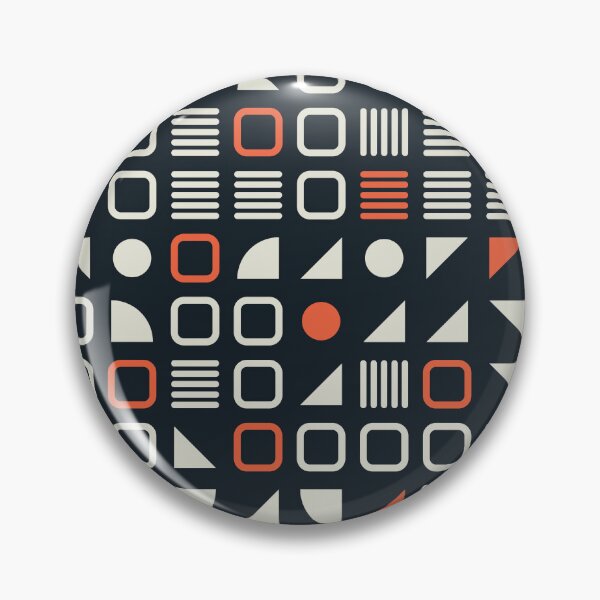 Item preview, Modular Rhythm – Retro Geometric Pattern designed and sold by TexSta.