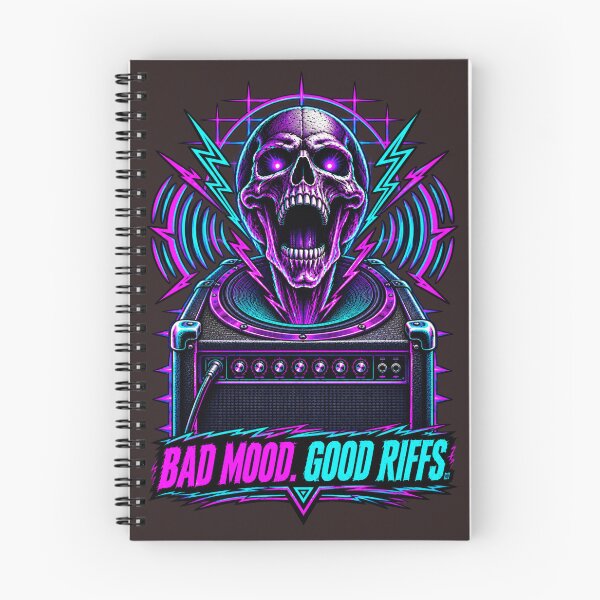 Item preview, Bad Mood, Good Riffs designed and sold by SKELORRA.