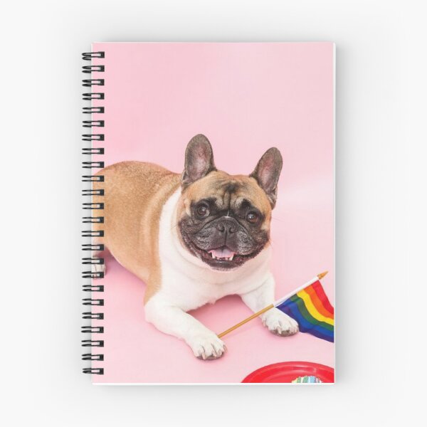 Item preview, Cute French Bulldog with Pride Flag designed and sold by DigiArtAnimal.