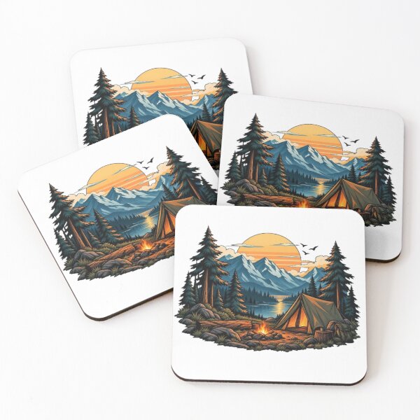 Item preview, Campfire Wilderness Camping designed and sold by TATOXIDE.