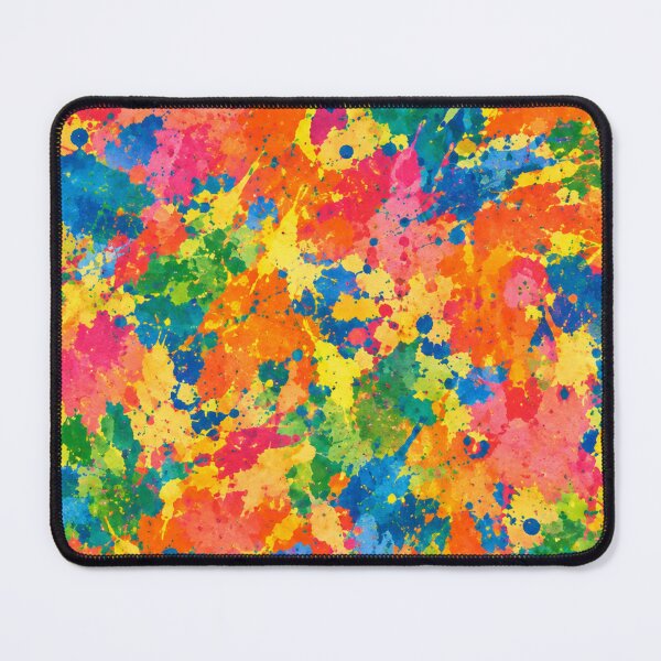 Item preview, Radiant Rainbow Watercolor Splatter Action Abstract Art designed and sold by THE SPLATTERED HAUS BY SAGE BANKS.