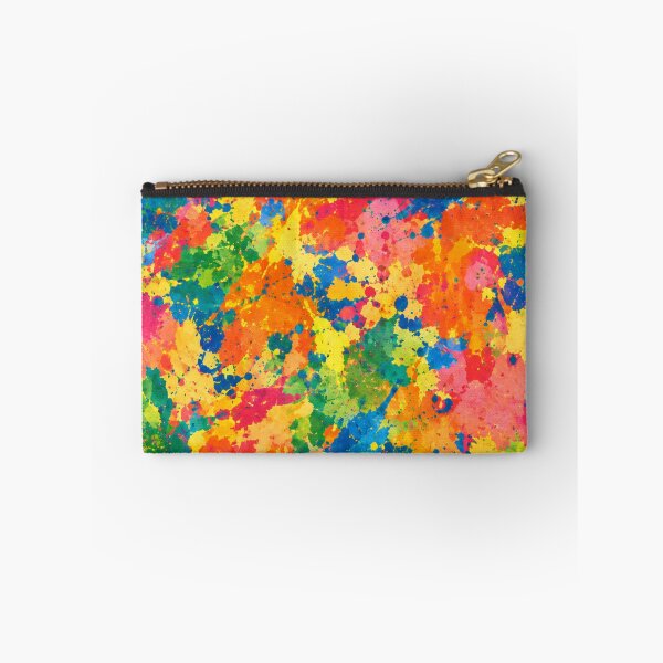 Item preview, Radiant Rainbow Watercolor Splatter Action Abstract Art designed and sold by THE SPLATTERED HAUS BY SAGE BANKS.