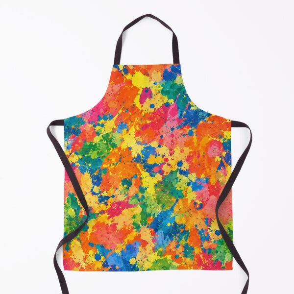 Item preview, Radiant Rainbow Watercolor Splatter Action Abstract Art designed and sold by THE SPLATTERED HAUS BY SAGE BANKS.