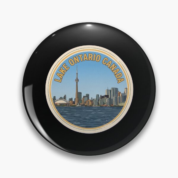 Item preview, Vintage Lake Ontario, Great Lakes Graphic designed and sold by joetrade.