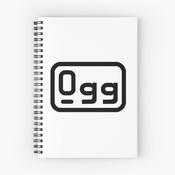 Item preview, Ogg Vorbis Media Container Format White Logo designed and sold by chaartis.