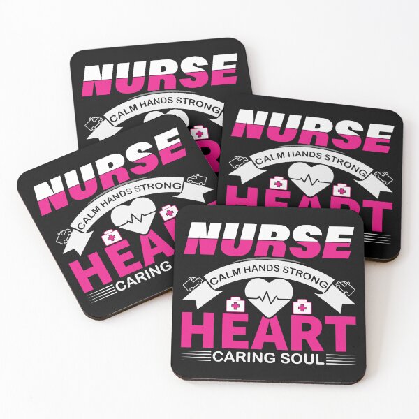 Item preview, nurse calm hands strong heart caring soul designed and sold by VibeForgeCo24.