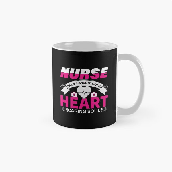Item preview, nurse calm hands strong heart caring soul designed and sold by VibeForgeCo24.